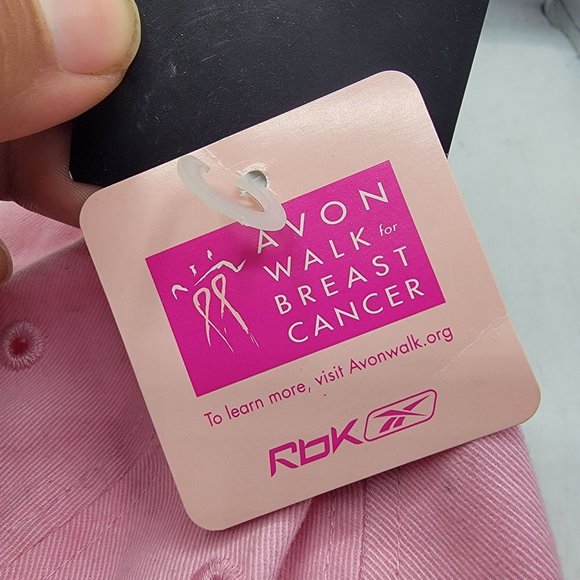 Reebok Pink Avon Walk For Breast Cancer Hat Cap Adjustable Comfort Casual - Picture 11 of 12
